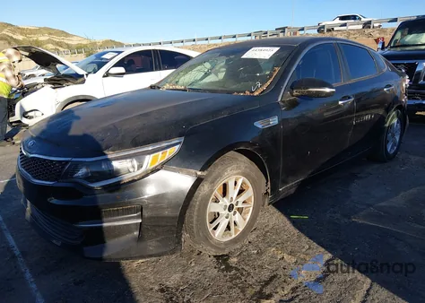 2016 Kia Optima Lx из США, поврежденный, VIN KNAGT4L35G5105517